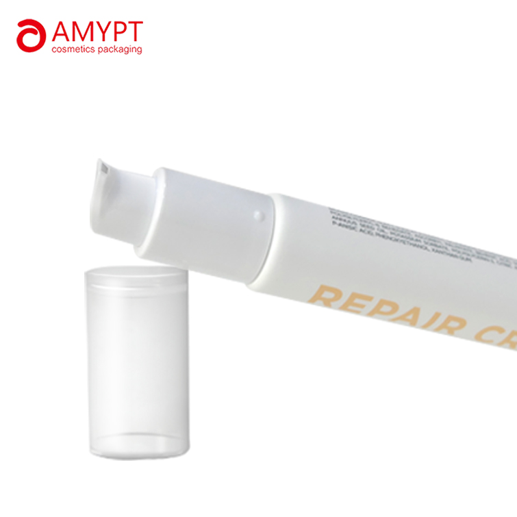 25-60g tube packaging with airless pump 