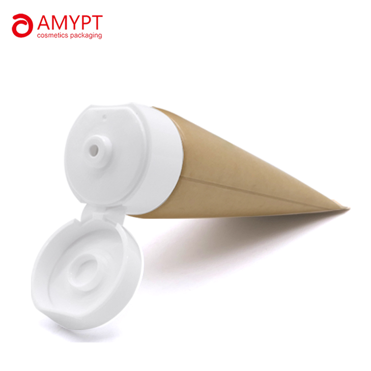 Factory Sales Recyclable Paper Plastic Cosmetic Soft Tube for Body Lotion Hand Cream 