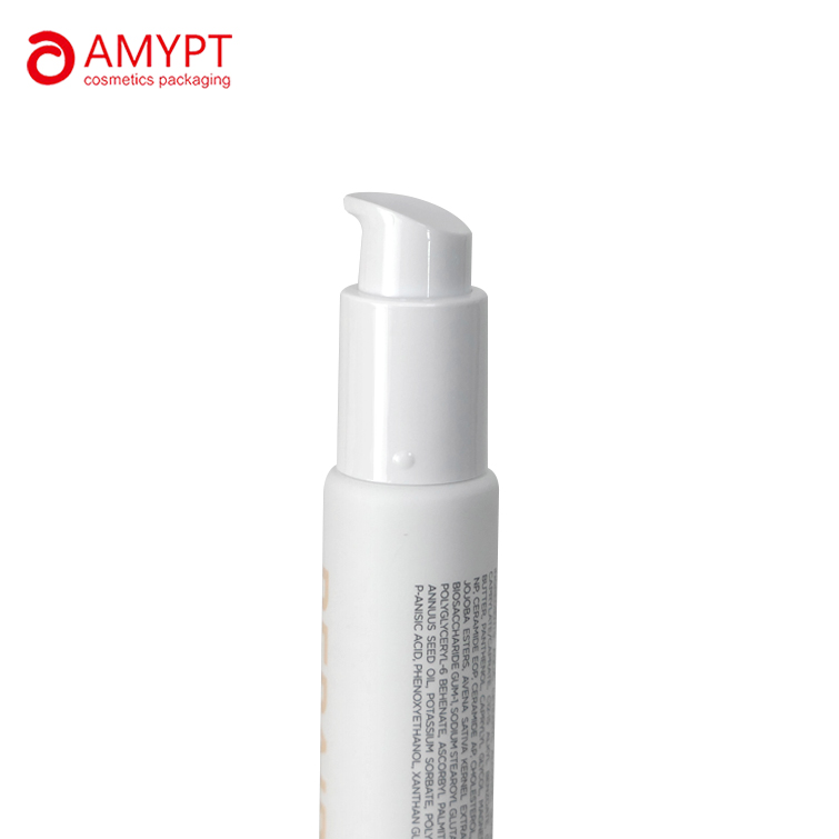 25-60g tube packaging with airless pump 