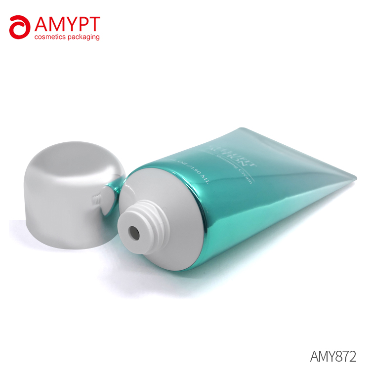 Big Capacity Cosmetic Packaging Tube Aluminum Plastic Tube with Screw Cover