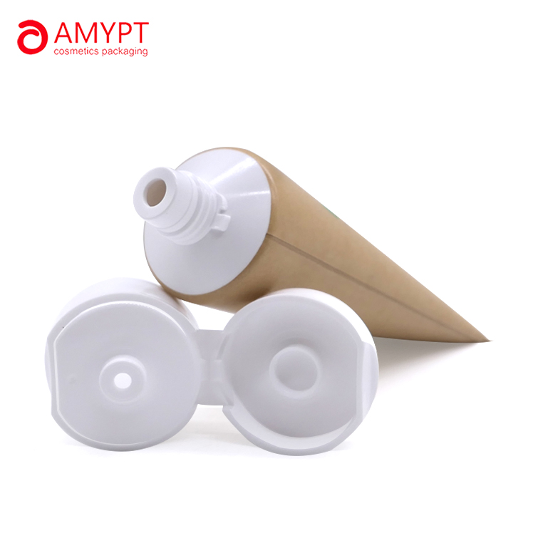 Factory Sales Recyclable Paper Plastic Cosmetic Soft Tube for Body Lotion Hand Cream 