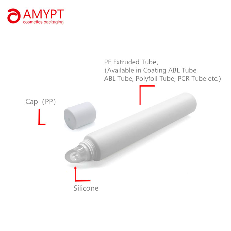 Newest Design Cosmetic Plastic tube for Lip Balm Packaging 