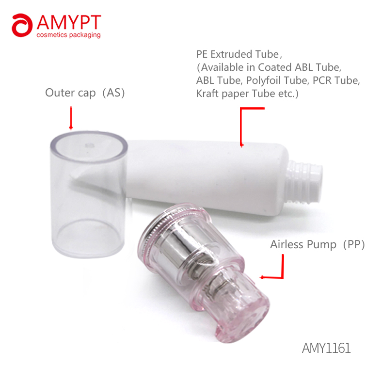 cosmetic packaging plastic tube pump tube