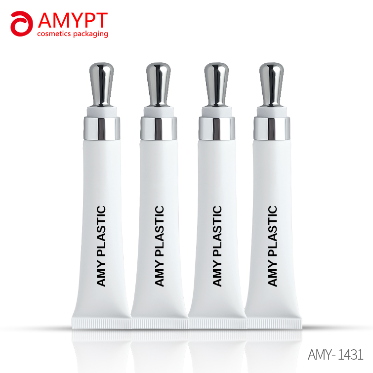 10-25g Eye Cream tube packaging with Metal applicator