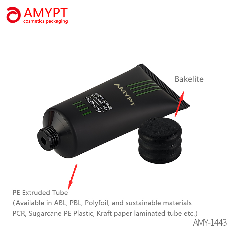 50-100g PE tube with Screw shaped Bakelite cap