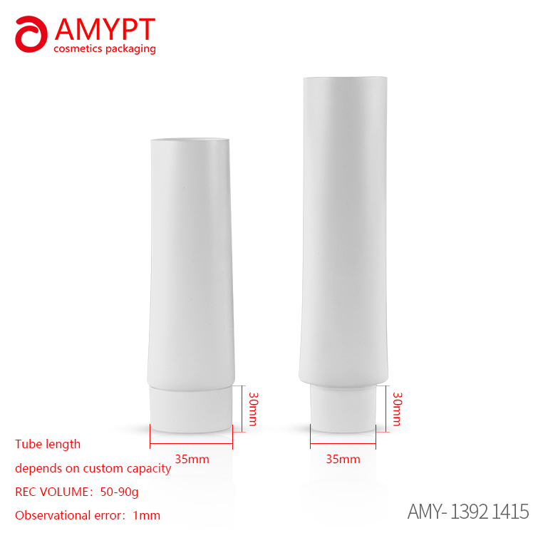 50g 60g 70g 80g 90g custom flat packaging tube