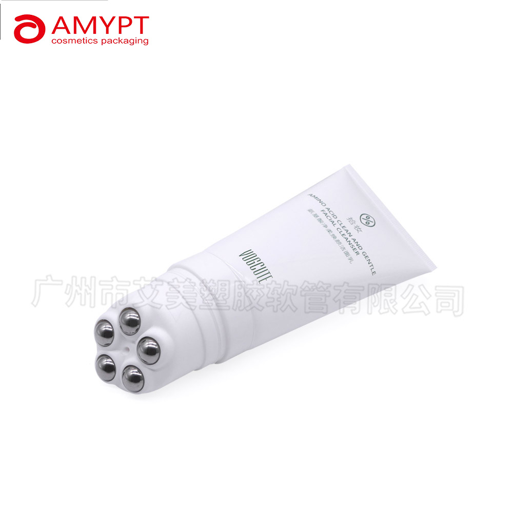 Cosmetic Tube with Five Roller Ball Head Plastic Tube Packaging