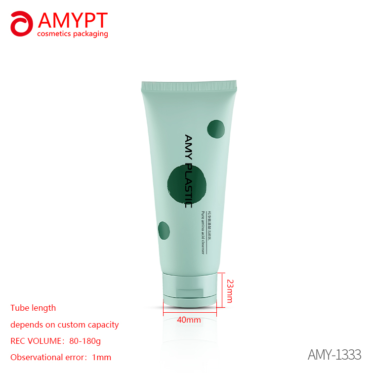 80-180g New Arrival Oval Quadrilateral Fliptop Cap Cosmetic Skincare Tube Packaging