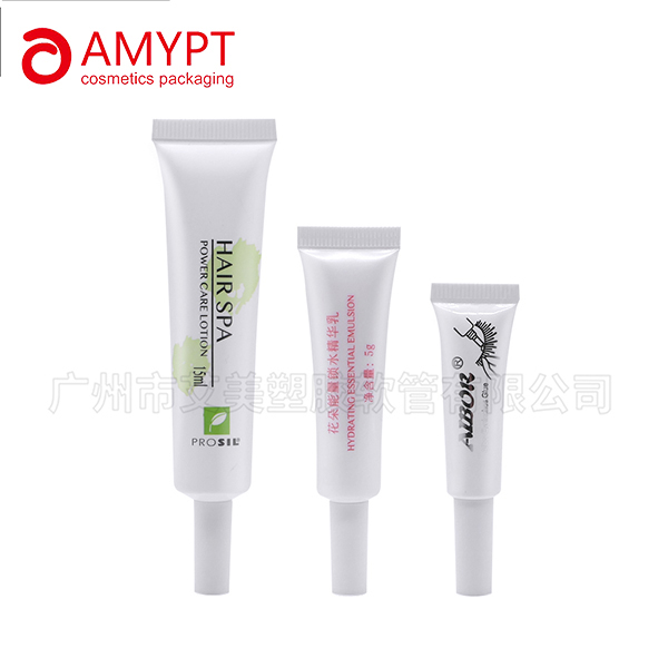 Packing Cosmetic Custom Long Empty Squeeze Plastic Tube