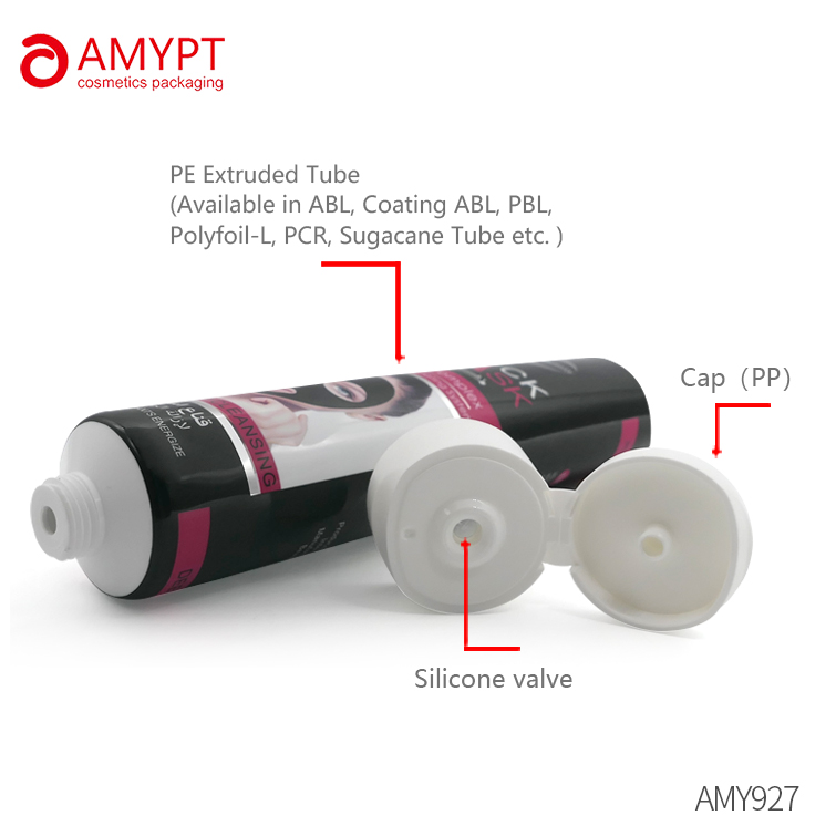 Aluminum Laminated Plastic Tube Custom Printing with Flip Top Cap 