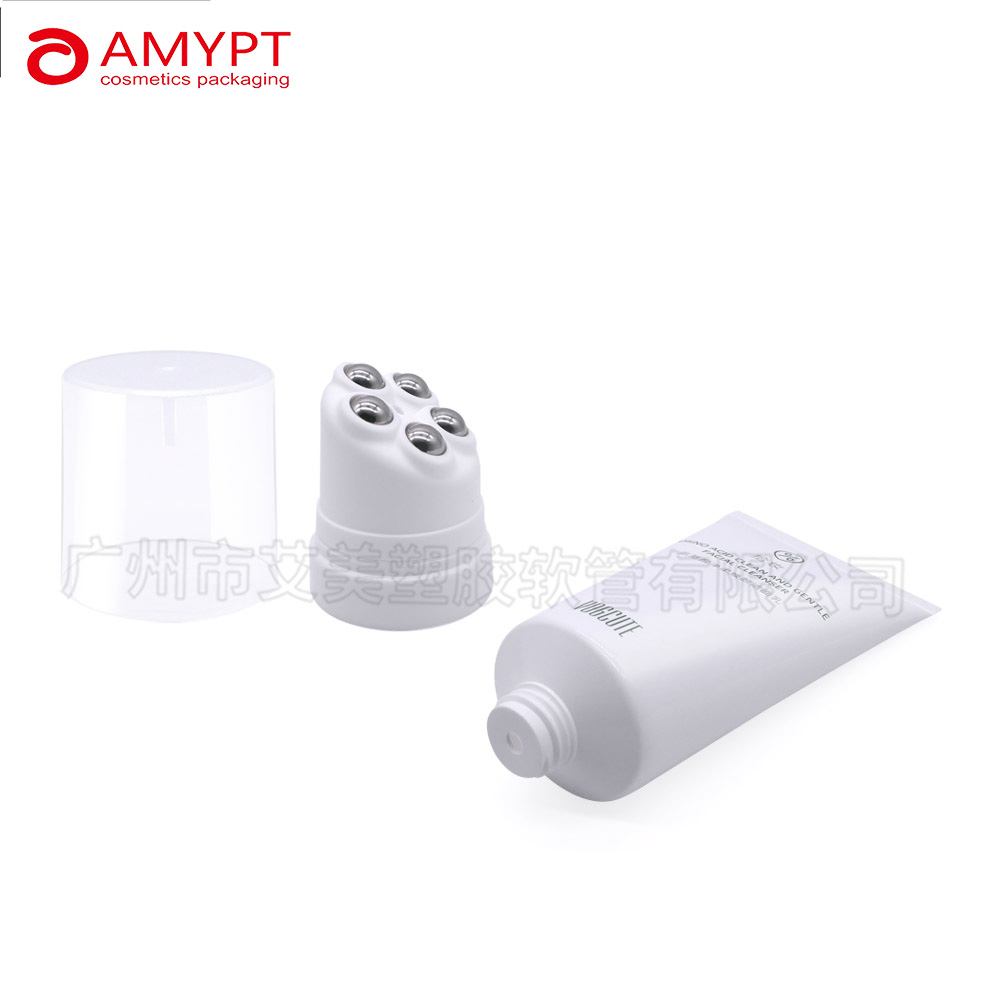 Cosmetic Tube with Five Roller Ball Head Plastic Tube Packaging