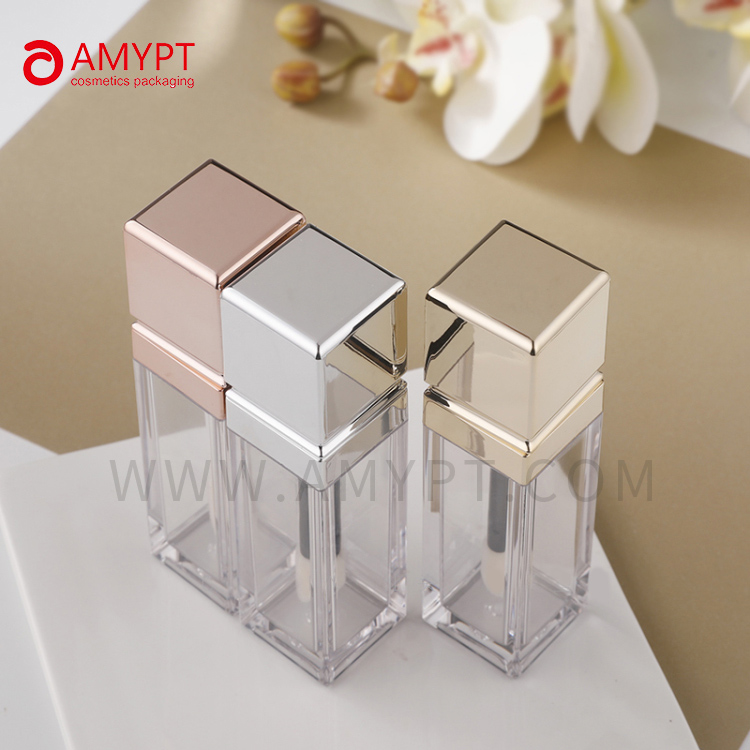 30ml Square Plastic Lip Gloss Bottle