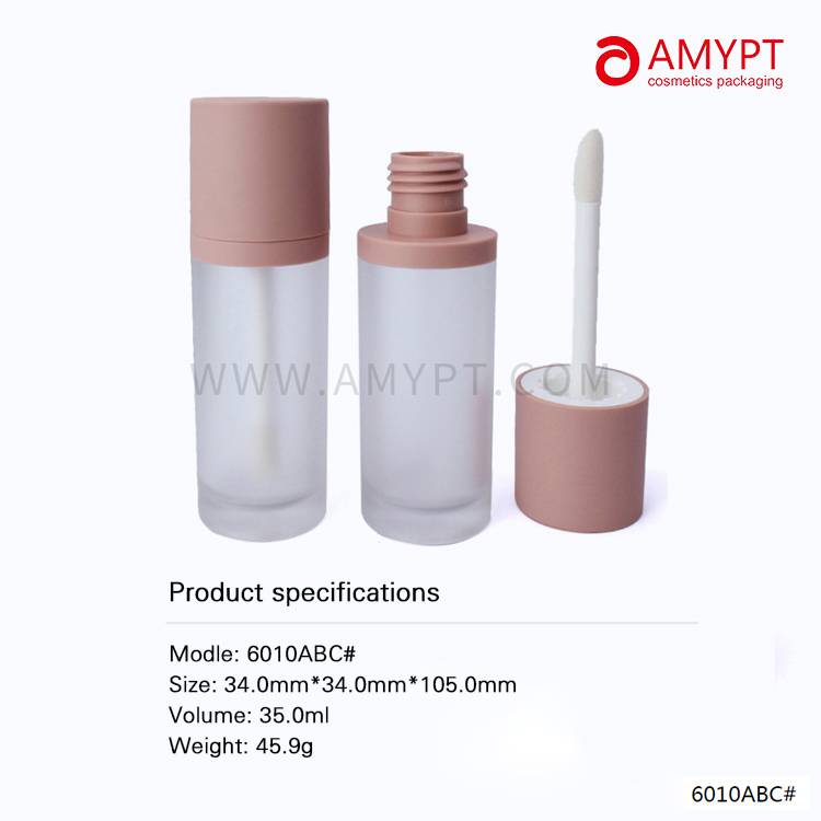 35ml Transparent Plastic Lip Gloss Bottle