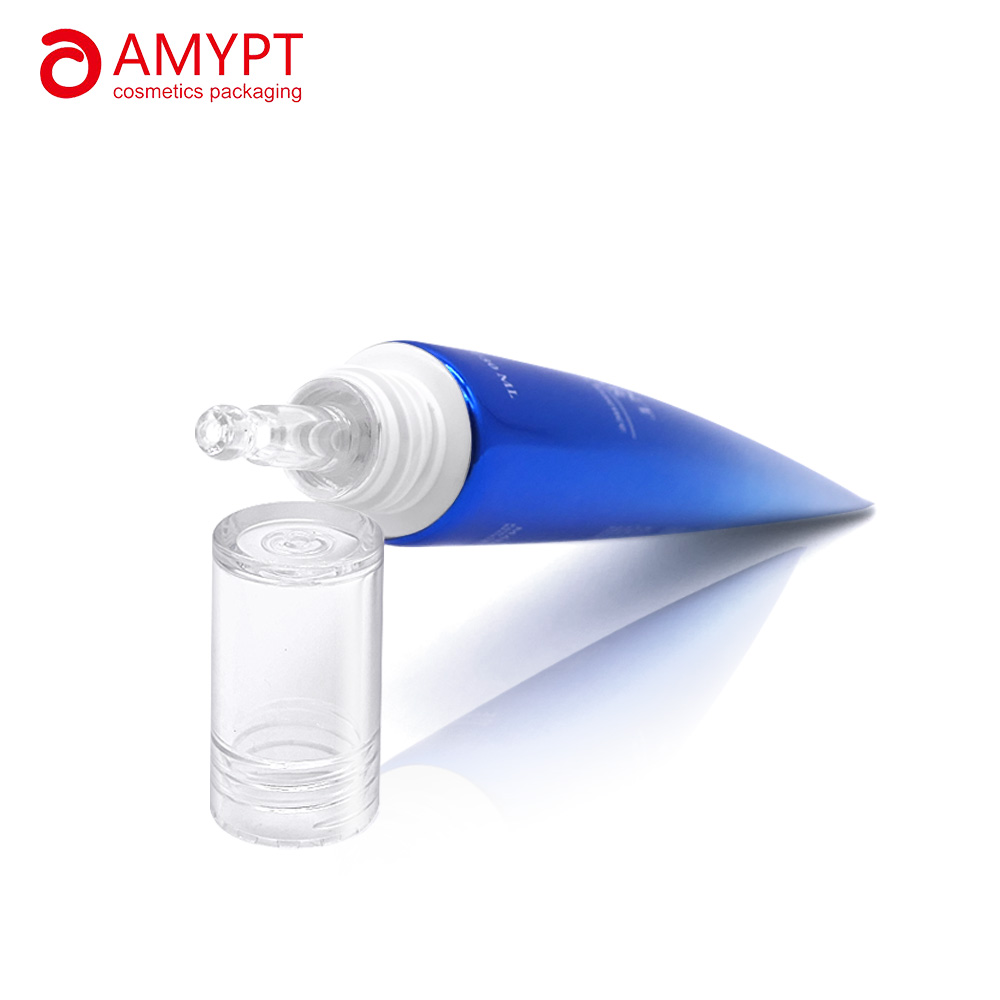 Empty Custom Cosmetic Packaging Eye Cream Tube with Dropper