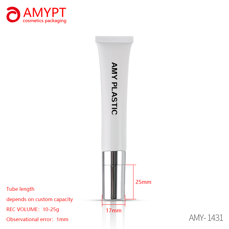 10-25g Eye Cream tube packaging with Metal applicator