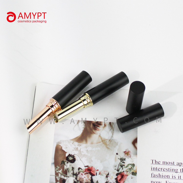 Black Lipsticks Package in Stock Best Lipstick Container Cosmetics Tube 