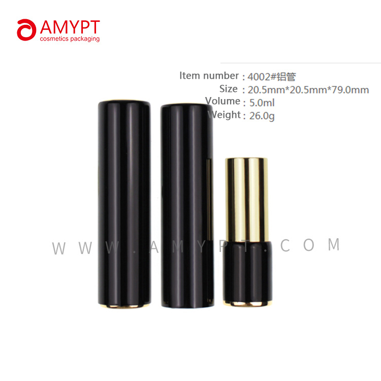 Eco-friendly Cosmetic Lipstick Tube Makeup Packaging Tube High Quality Packaging Cosmetics Plastic Tube with Button