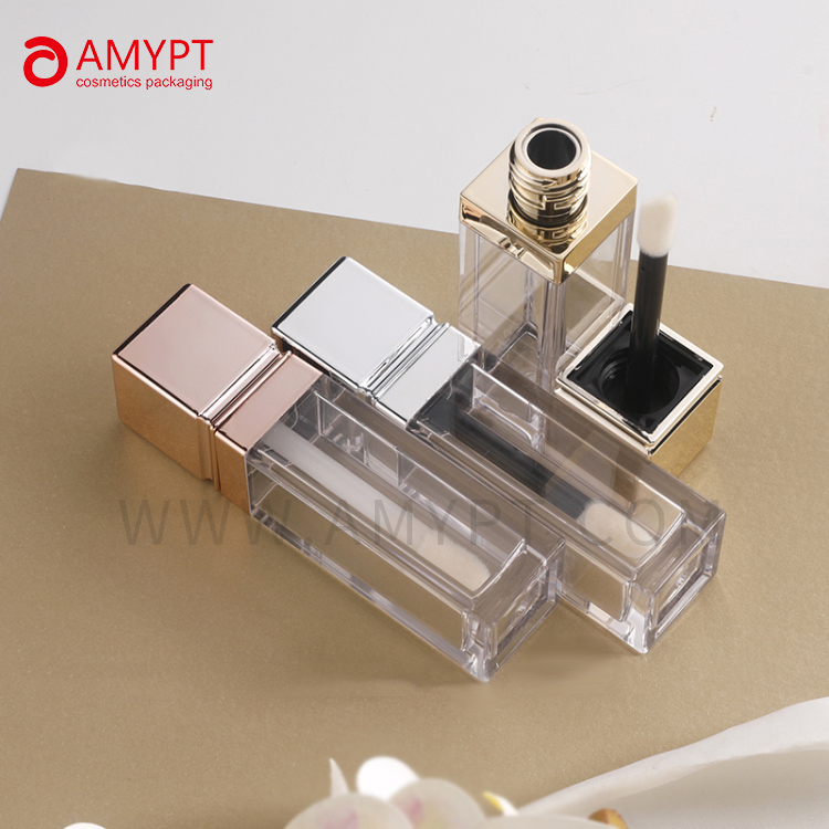 30ml Square Plastic Lip Gloss Bottle