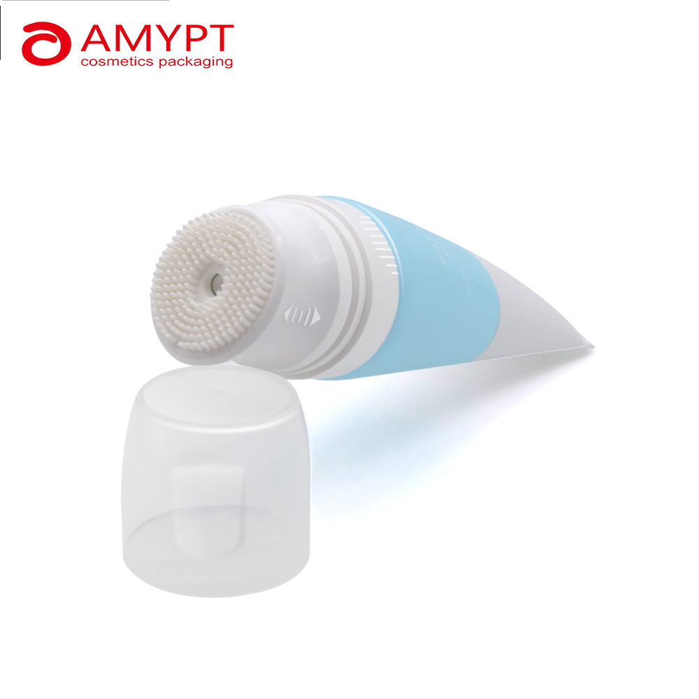 Silicone Brush Applicator Massage Cosmetic Packaging Tube