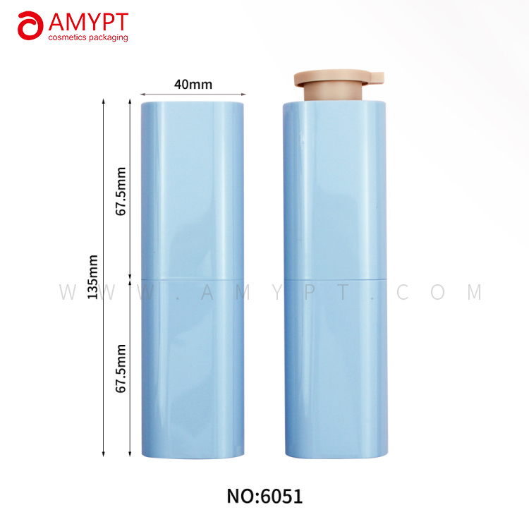 Customized Square Shape Cosmetic Bottle with Airless Pump