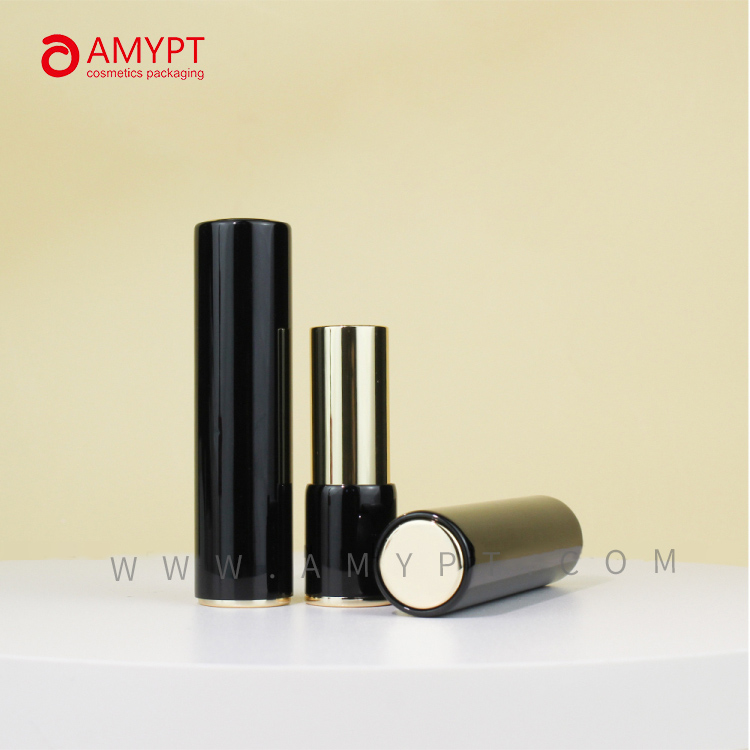 Eco-friendly Cosmetic Lipstick Tube Makeup Packaging Tube High Quality Packaging Cosmetics Plastic Tube with Button