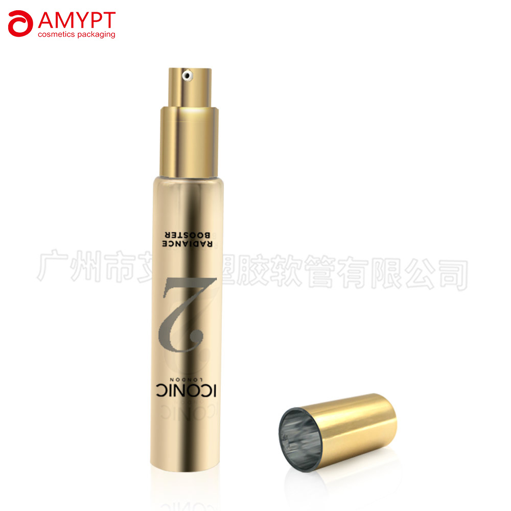 Empty Plastic Cosmetic Airless Pump Tube