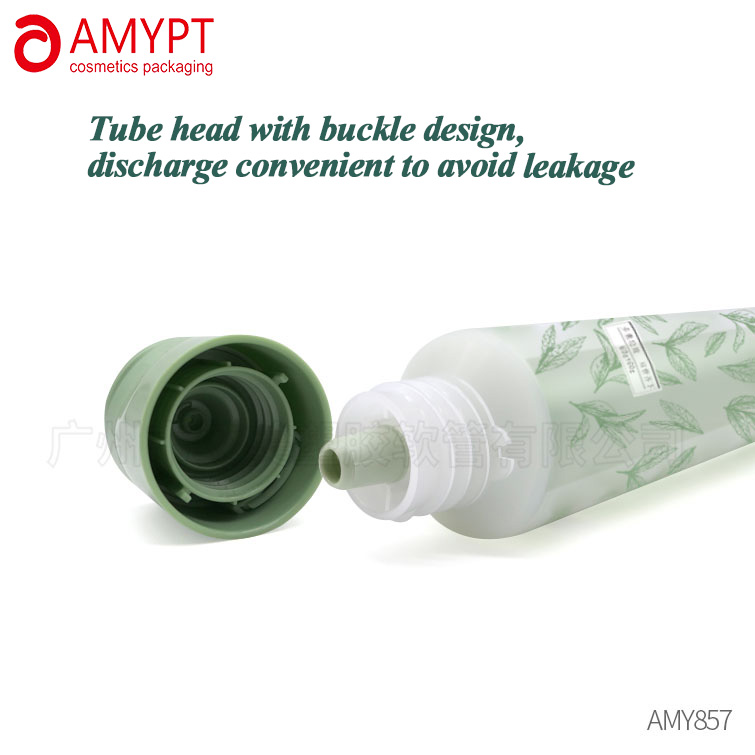 dual chamber tube for cream packaging