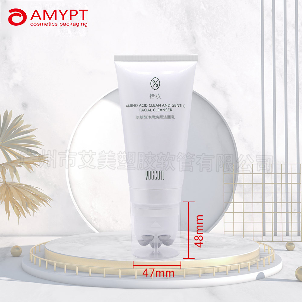 Cosmetic Tube with Five Roller Ball Head Plastic Tube Packaging