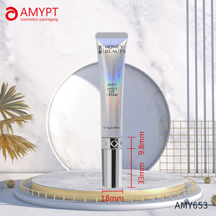 High-end Aluminum Plastic Eyecream Tube with Massage Head