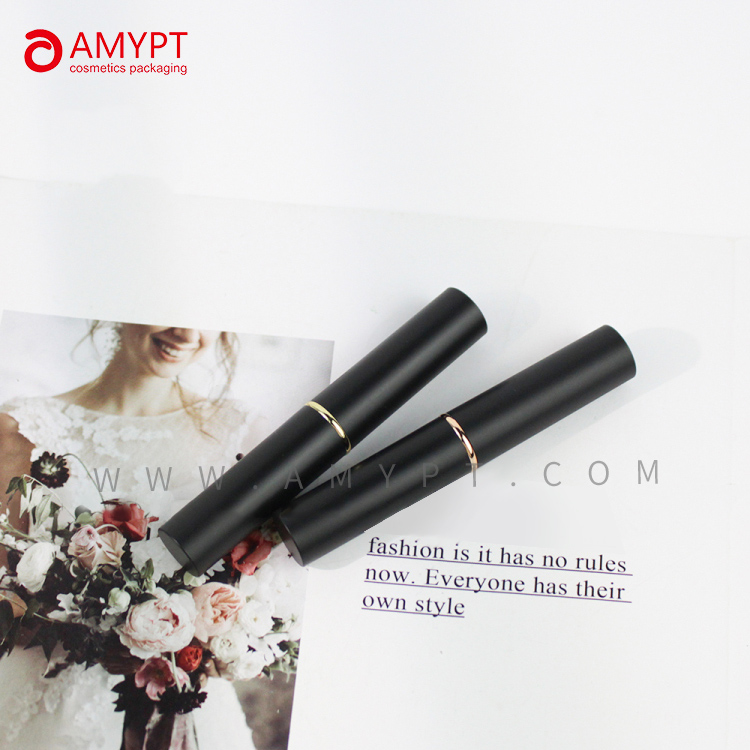 Black Lipsticks Package in Stock Best Lipstick Container Cosmetics Tube 