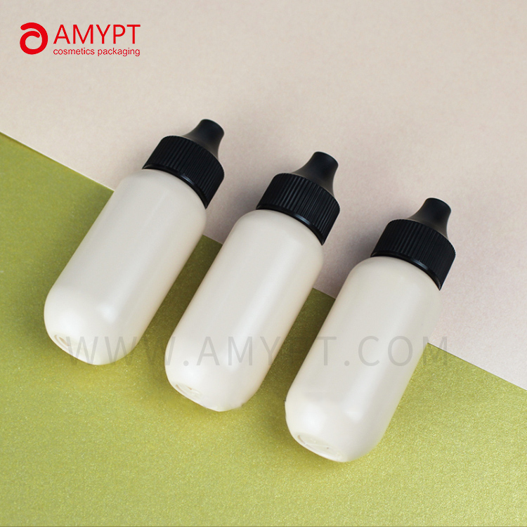 Squeezable Plastic Dropper Bottle for Liquid Foundation 