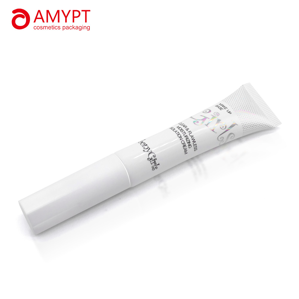 Cosmetic Packaging Tube With Make Up Brush