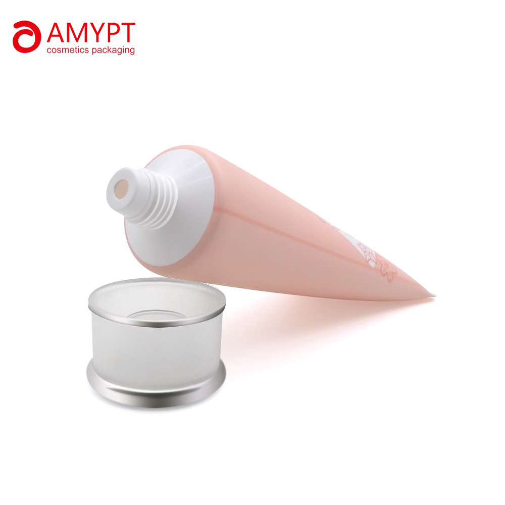 customized plastic tube with matte cap