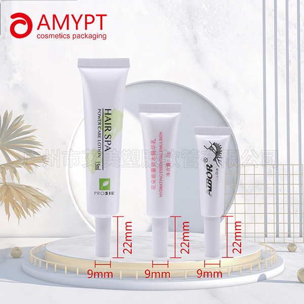 Packing Cosmetic Custom Long Empty Squeeze Plastic Tube