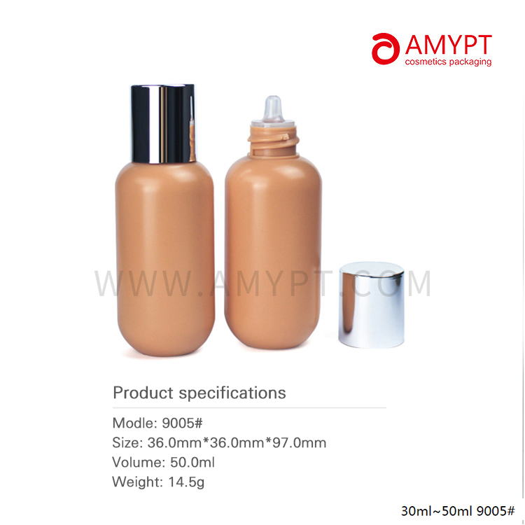 30ml-50ml Cosmetic Plastic Make-up Base Bottle