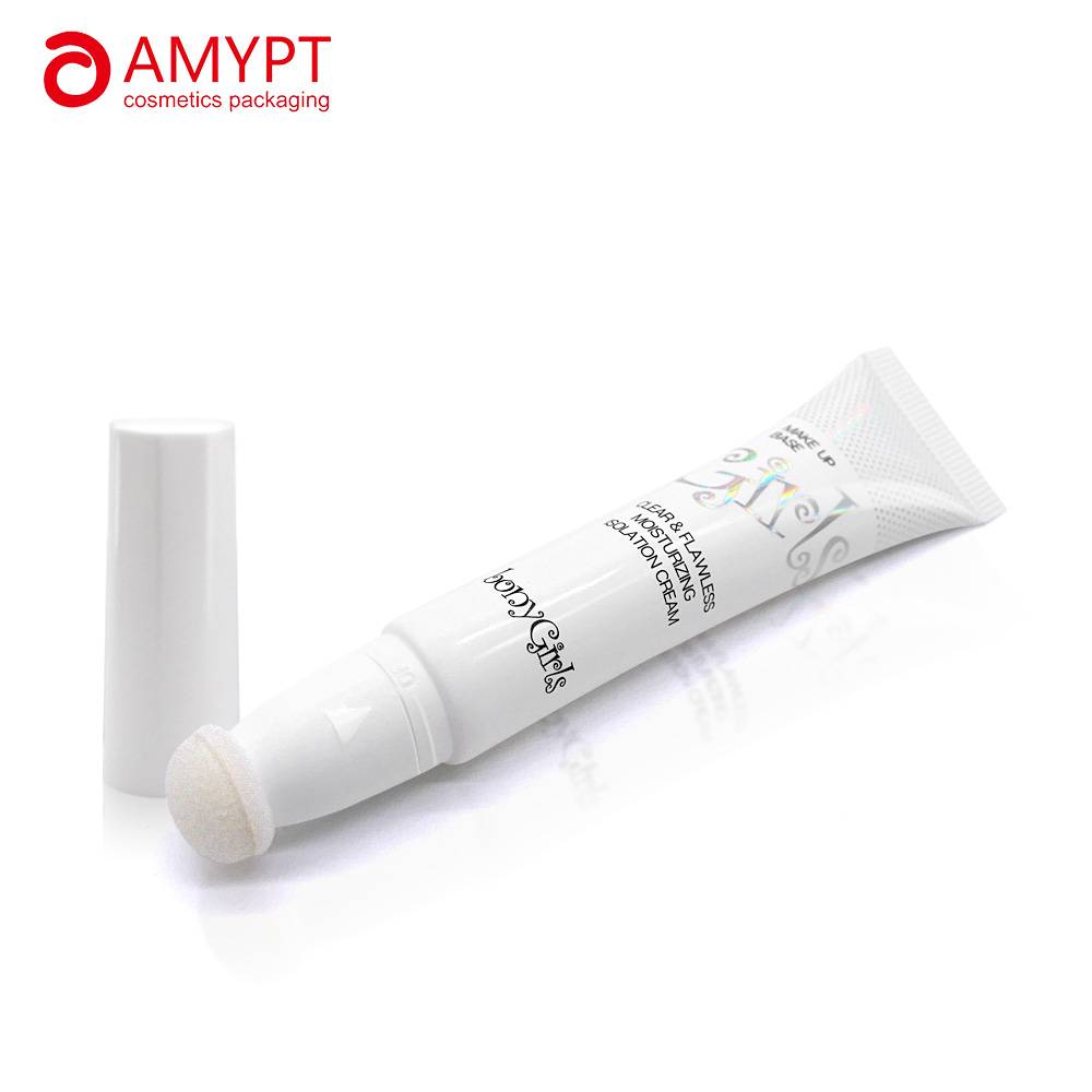 Cosmetic Packaging Tube With Make Up Brush