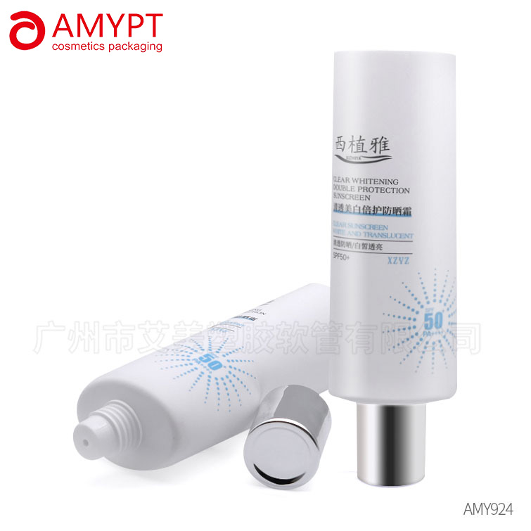 Cosmetic Plastic Tube Oval Tube