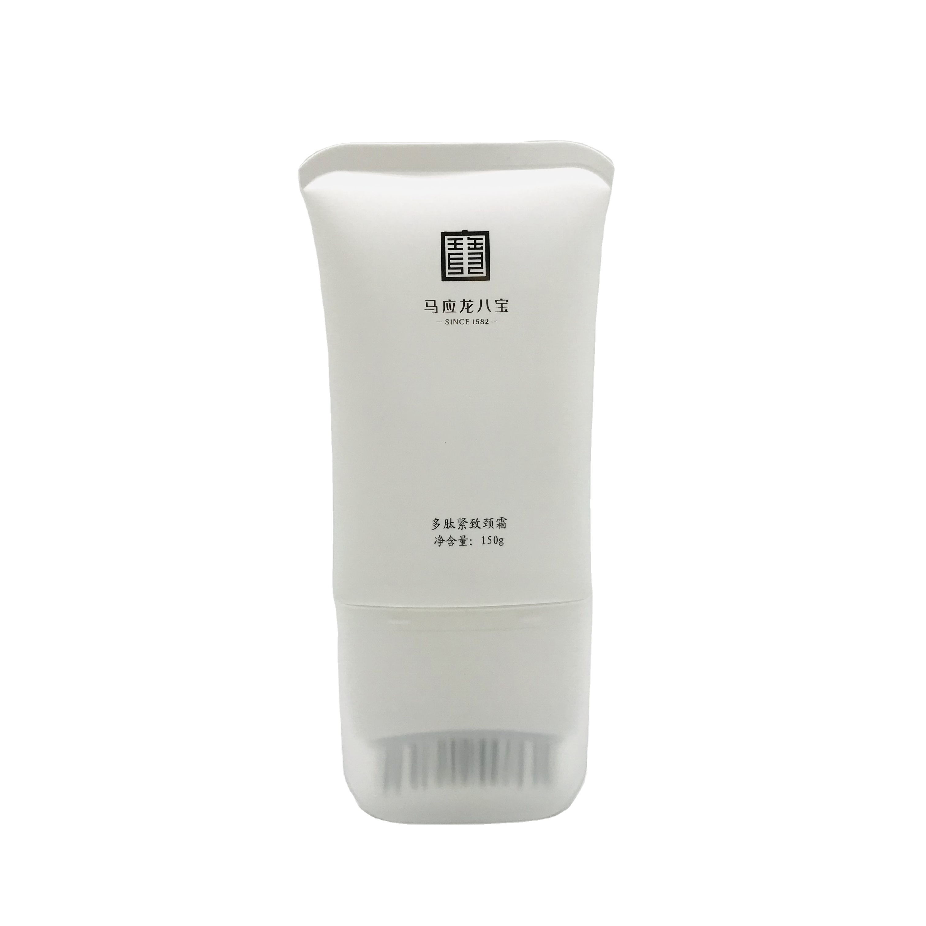 Squeeze Neck Cream Plastic Tube with Comb Head