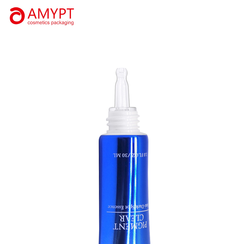 Empty Custom Cosmetic Packaging Eye Cream Tube with Dropper