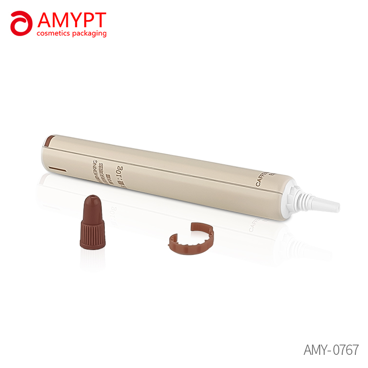 10g 15g 20g 25g Nozzle tube packaging with Tear-off screw Cap