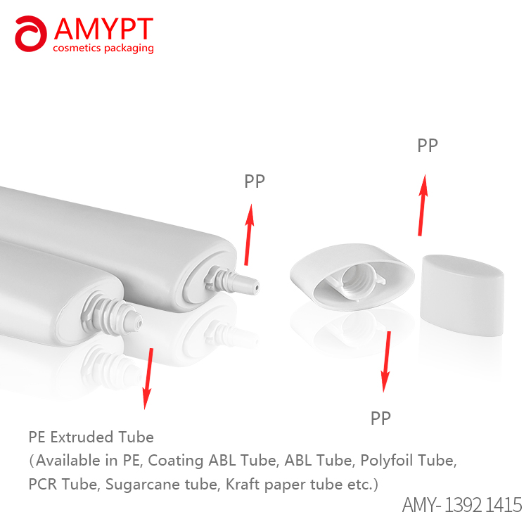 50g 60g 70g 80g 90g custom flat packaging tube